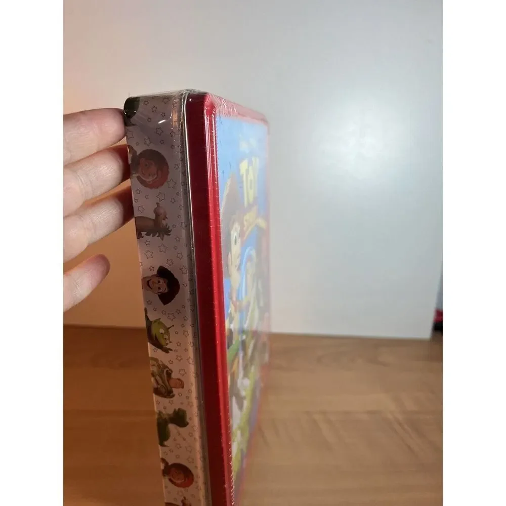 Disney Pixar Toy Story Travel Tin Coloring Books, Pencils, Poster Set